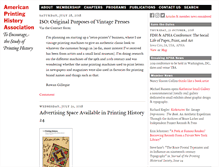 Tablet Screenshot of printinghistory.org